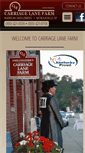 Mobile Screenshot of carriagelanefarm.com